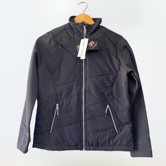 North End size S Blue Zip Front Water Resistant Insulated Outdoor Jacket - Picture 1 of 13